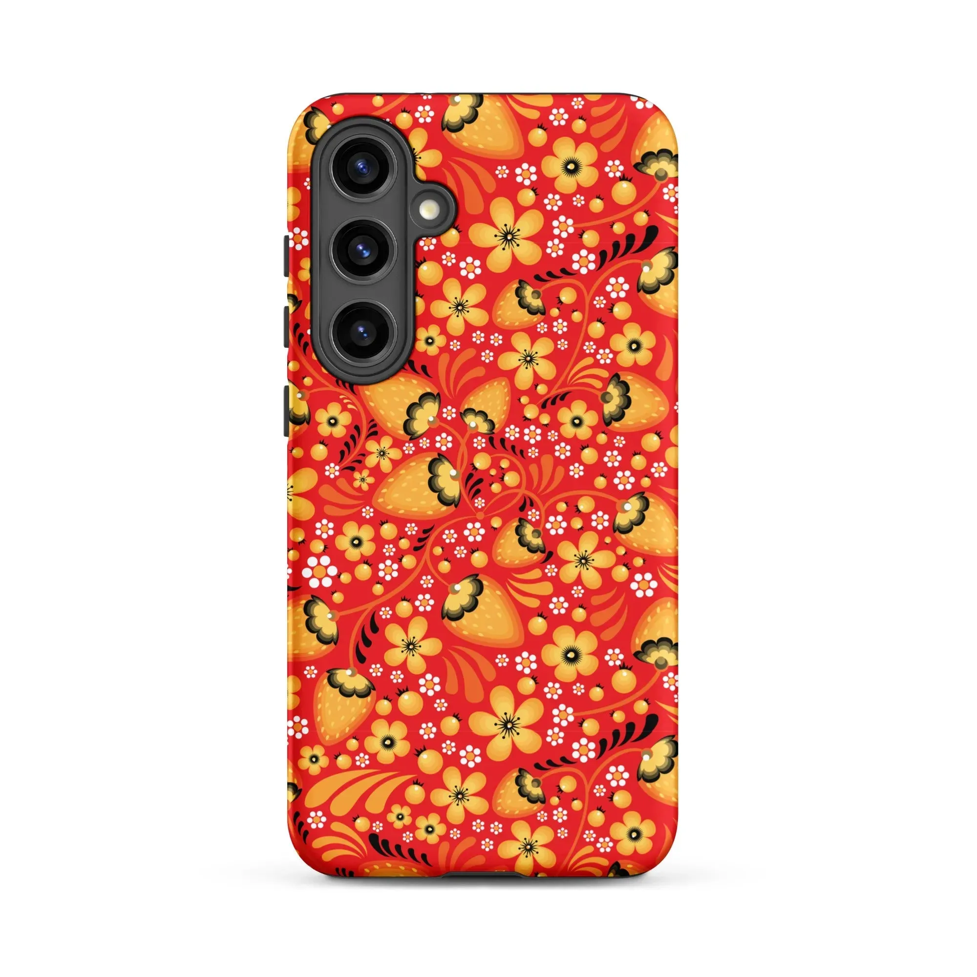 Russian Red Khokhloma Tough Samsung® Case