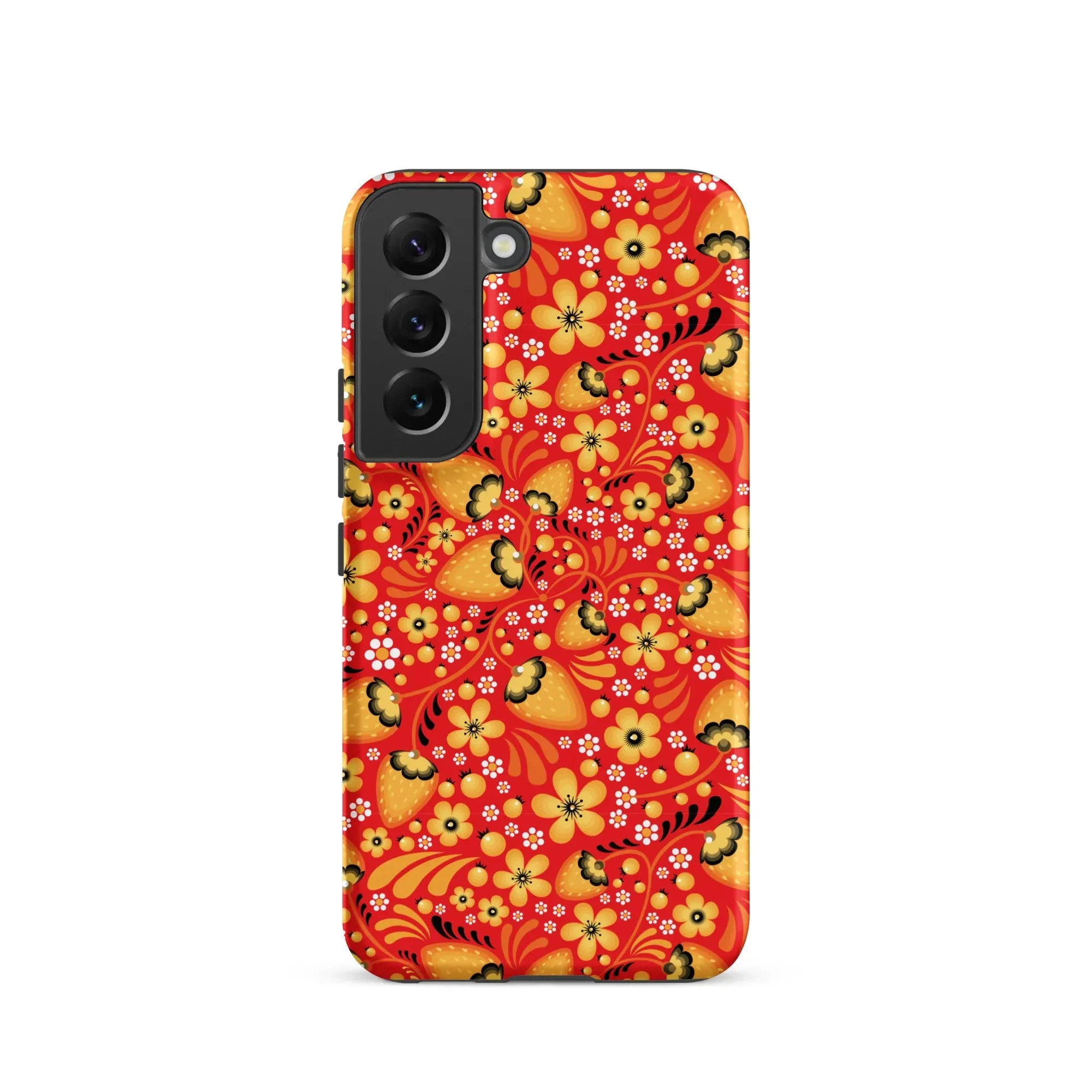 Russian Red Khokhloma Tough Samsung® Case