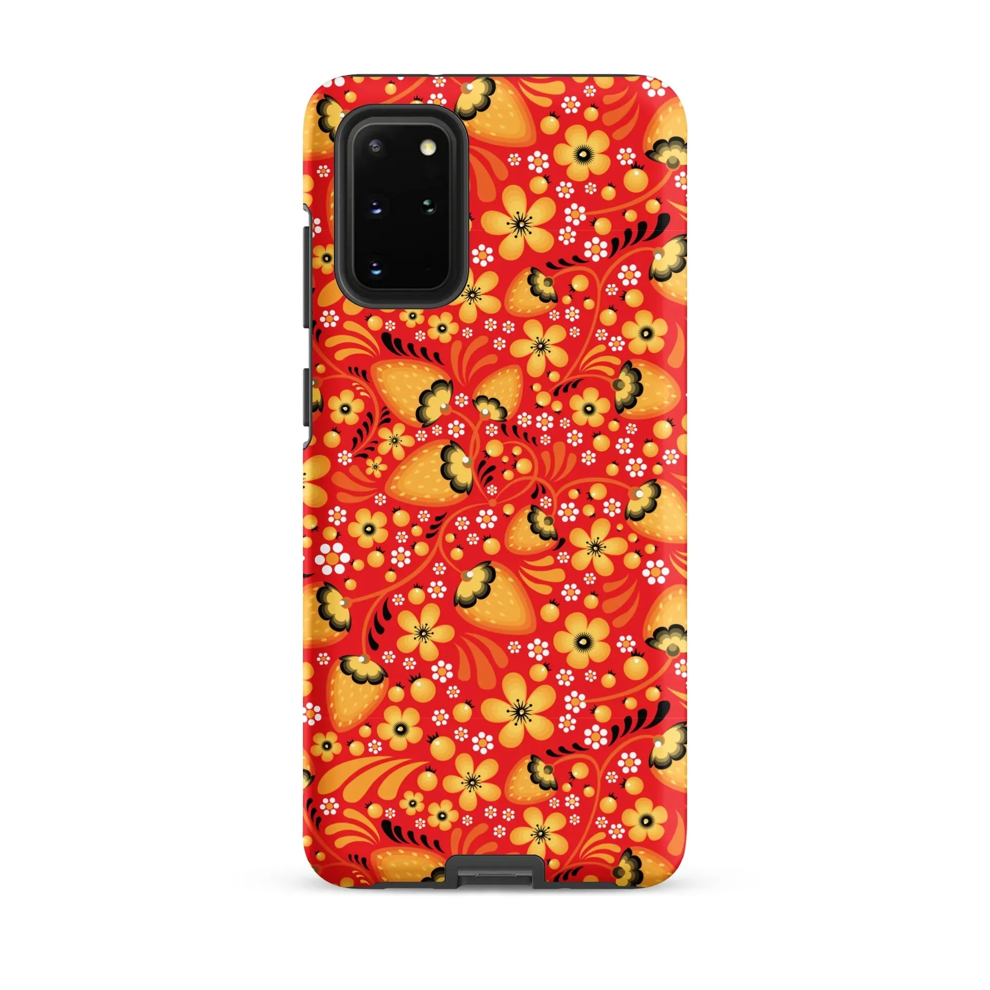 Russian Red Khokhloma Tough Samsung® Case