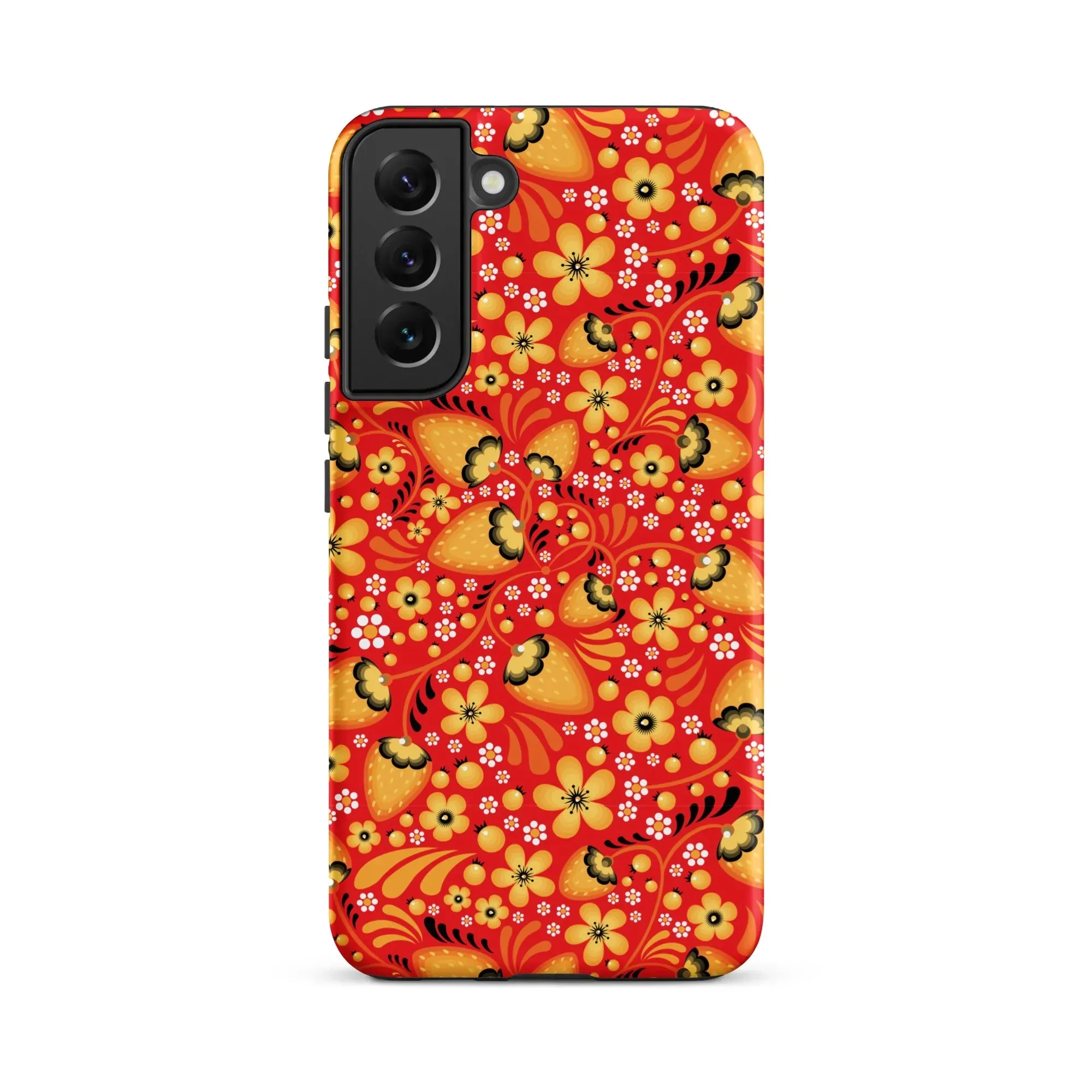 Russian Red Khokhloma Tough Samsung® Case