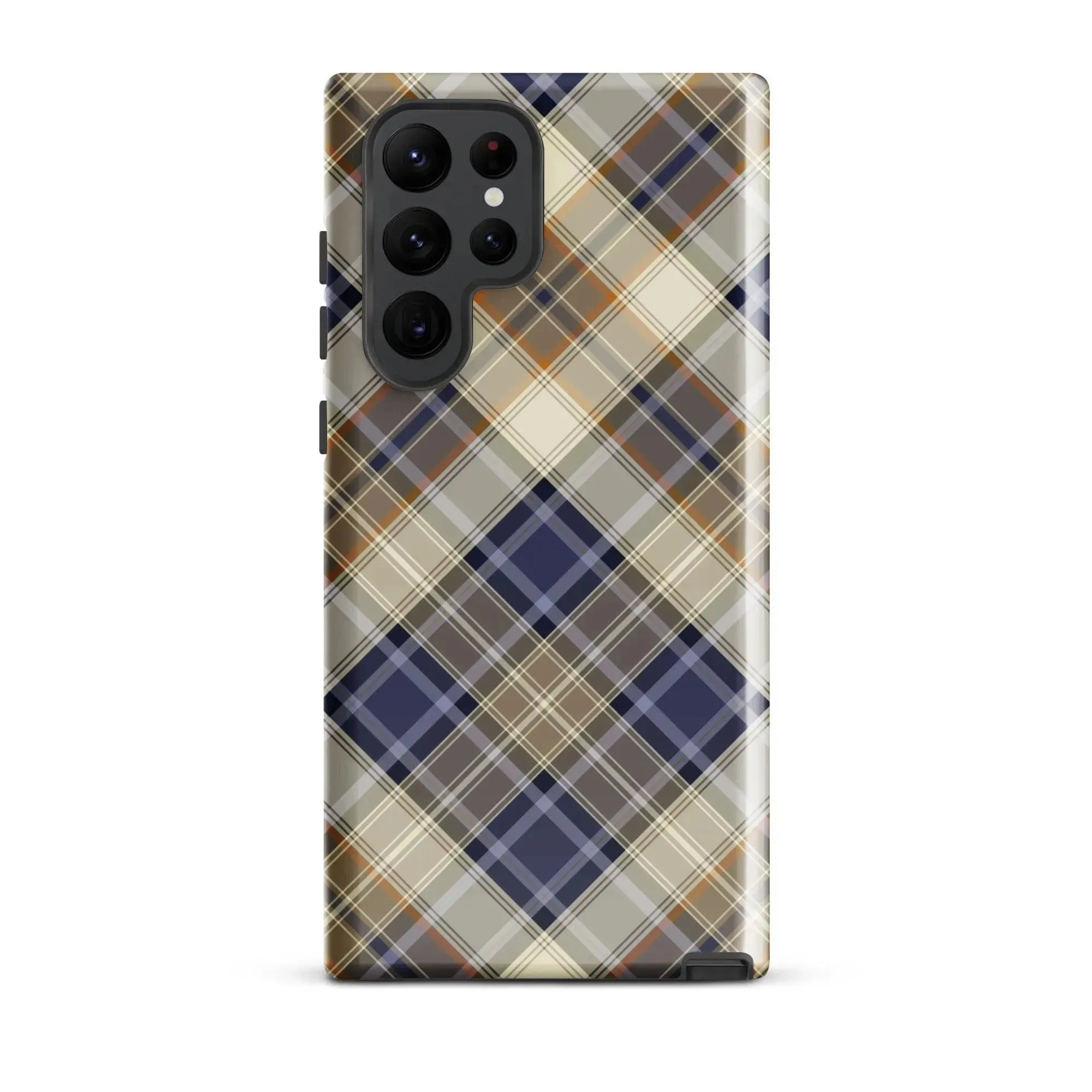 Scottish Plaid Print Tough Samsung® Case