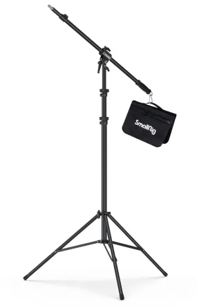 SmallRig 3737 Air-Cushioned Light Stand with Boom Arm