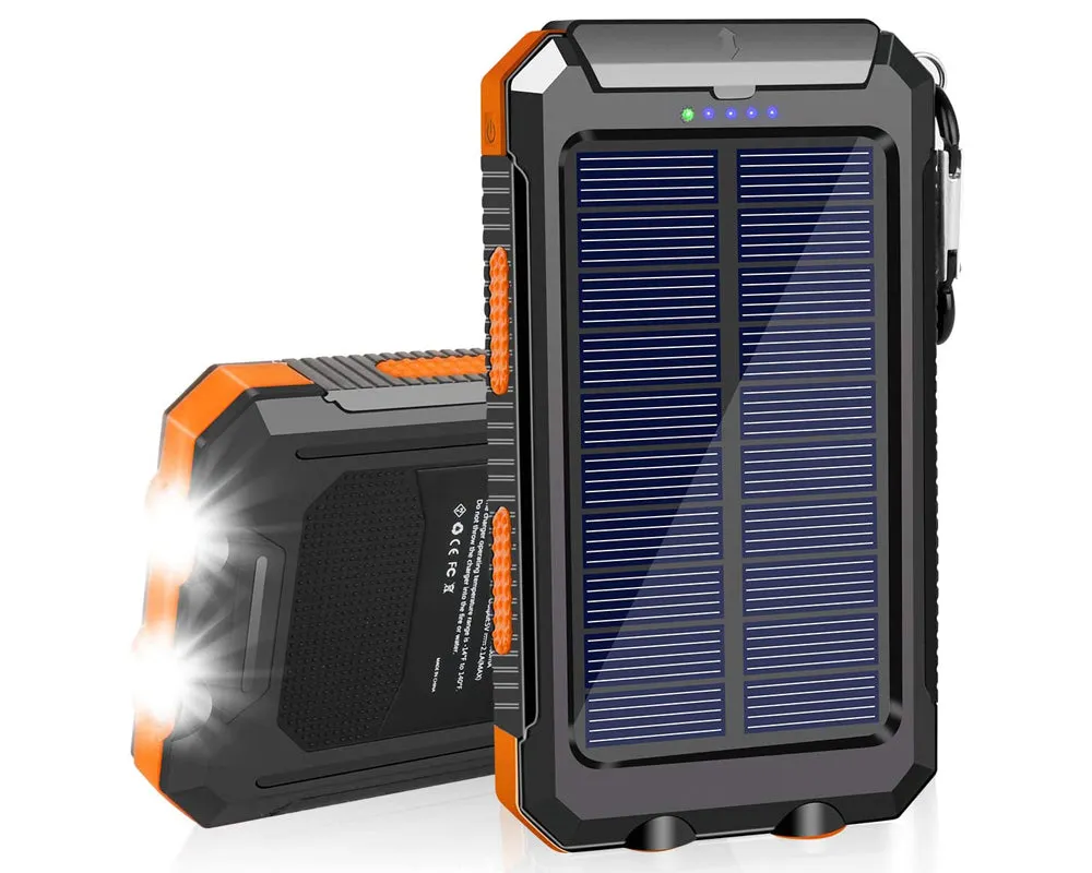 Solar Power Bank Solar Charger 20000Mah