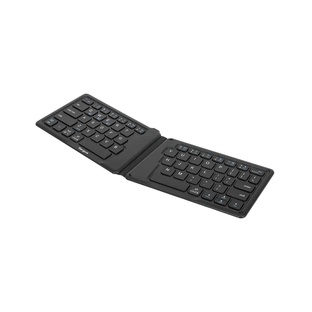 Targus AKF003 Ergonomic Foldable Bluetooth® Antimicrobial Keyboard