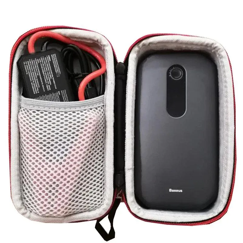 Ultimate EVA Travel Case for Baseus 1000A Car Jump Starter - Waterproof and Durable Protection for 12000mAh Emergency Booster