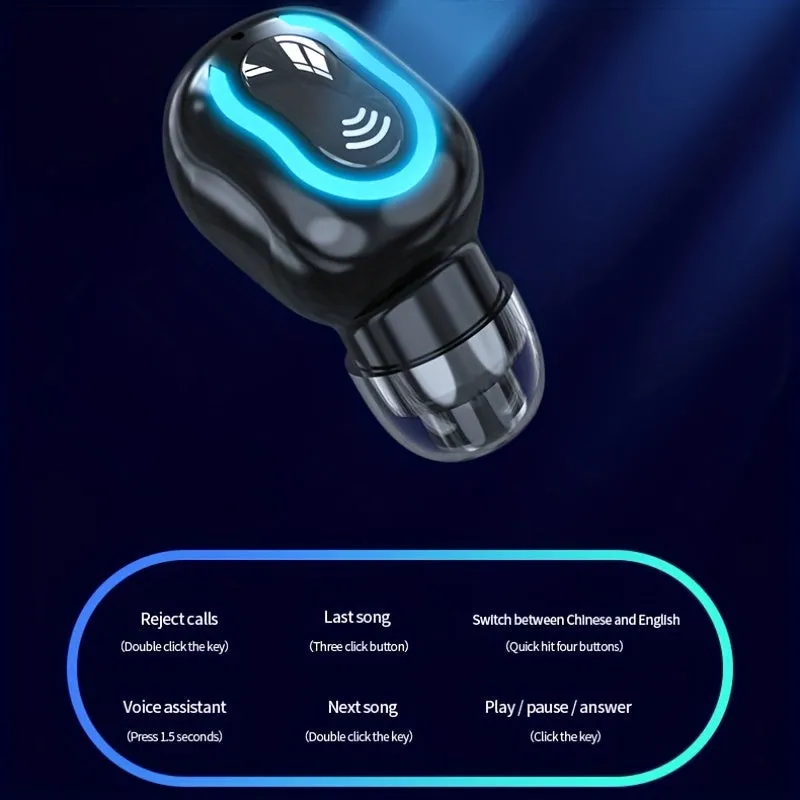 Unleash Your Music Wireless Mini Earphone M6