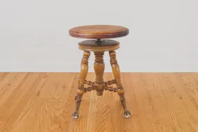 Vintage Piano Stool