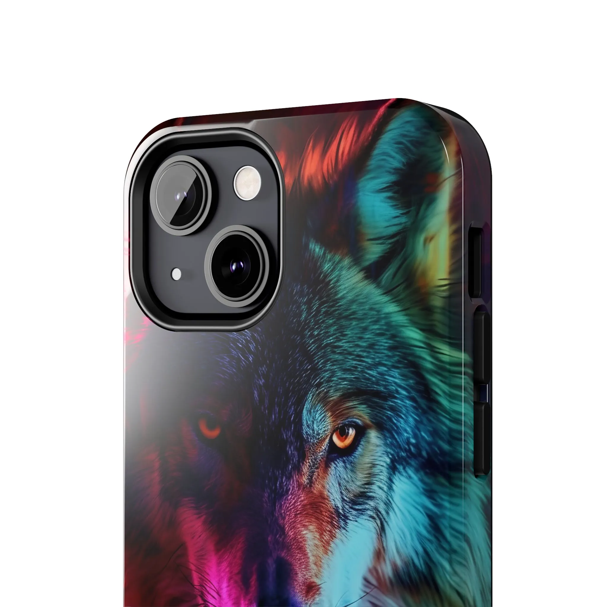 Wolf Digital print Design Tough Phone Case compatible with a large variety of iPhone models, Gift, Phone Case