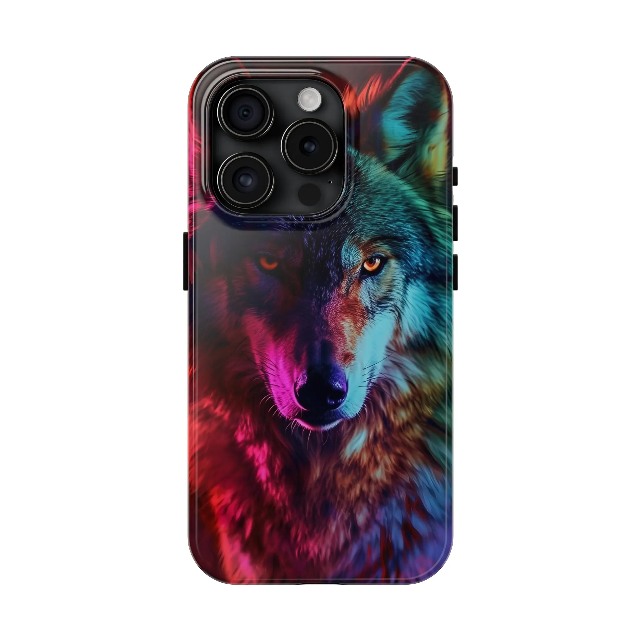 Wolf Digital print Design Tough Phone Case compatible with a large variety of iPhone models, Gift, Phone Case