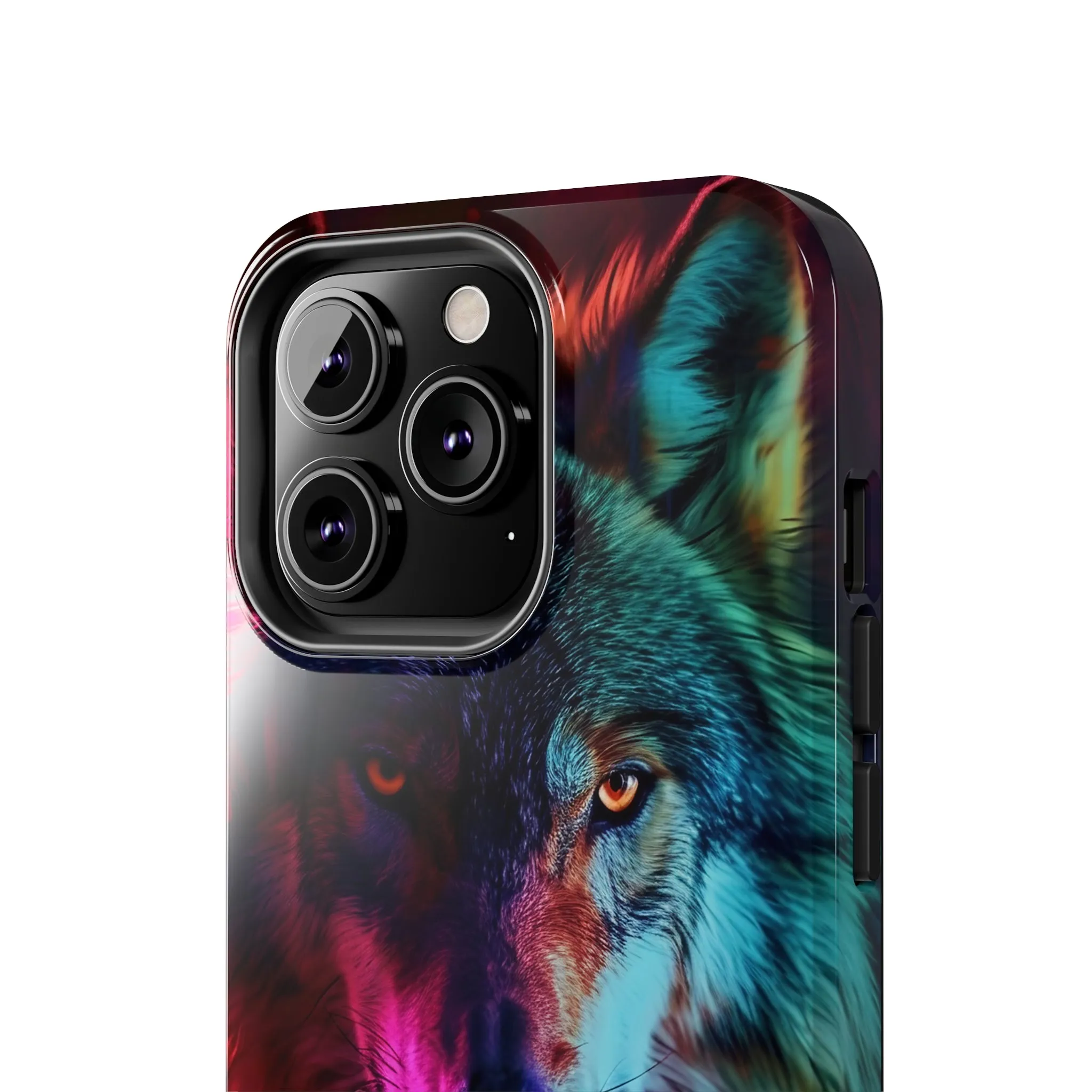 Wolf Digital print Design Tough Phone Case compatible with a large variety of iPhone models, Gift, Phone Case