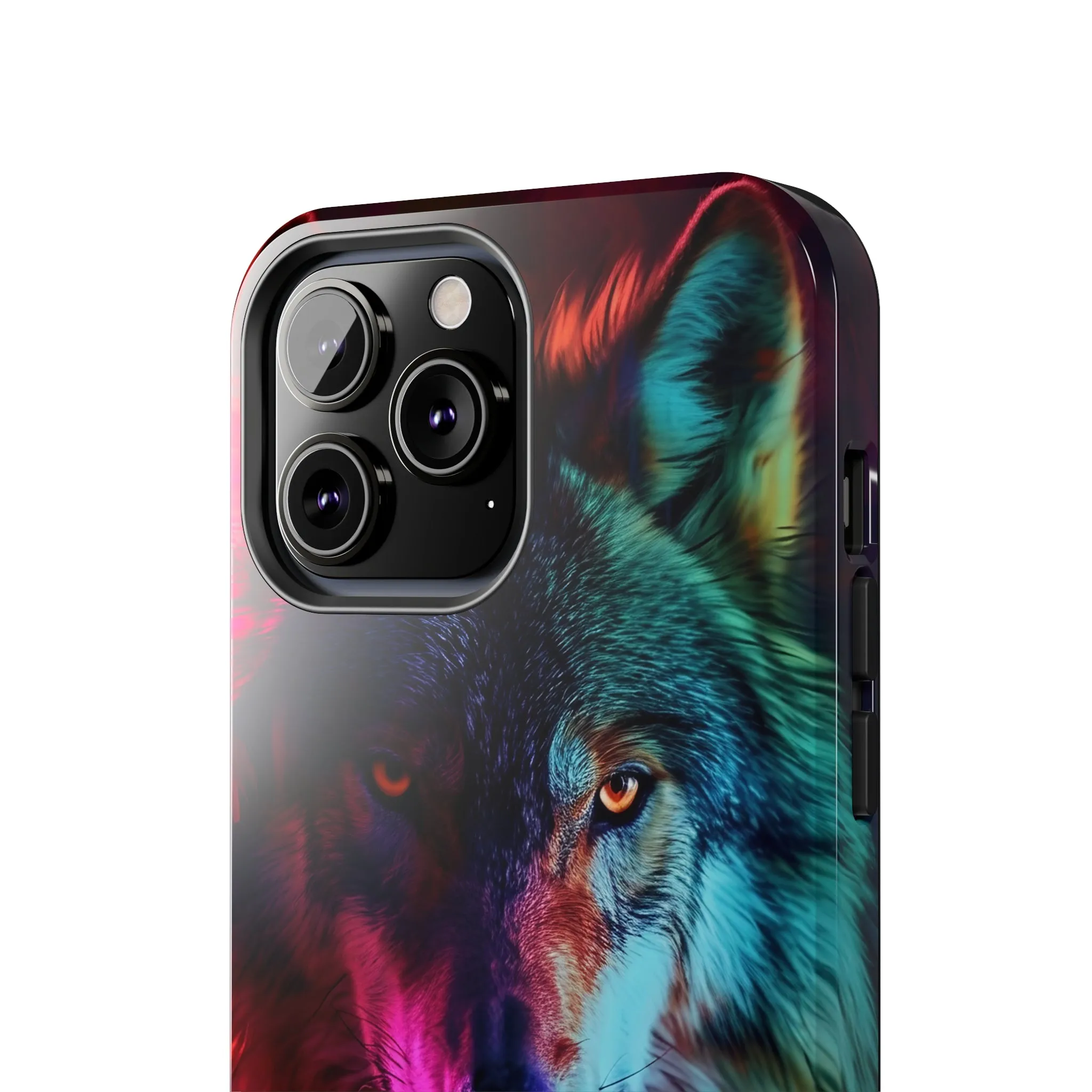 Wolf Digital print Design Tough Phone Case compatible with a large variety of iPhone models, Gift, Phone Case