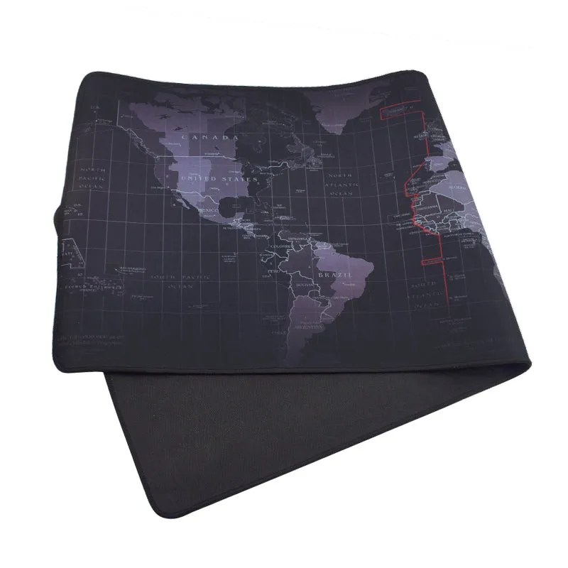 World Map Mouse Pad