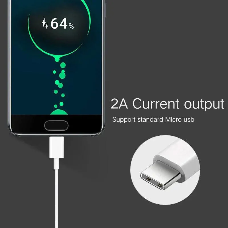 Xiaomi Universal 5V 2A Wall Charger & USB Type-C Cable for Poco M3, Redmi 9, Note 9T, and More