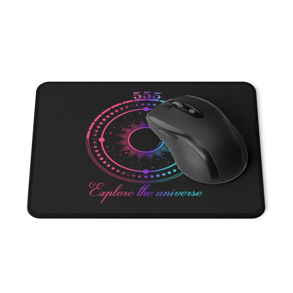 Yoga Spiritual Meditation Non Slip Mouse Pad - Change 555 Angel Number