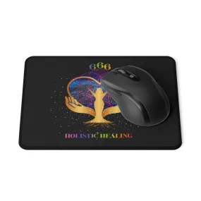 Yoga Spiritual Meditation Non Slip Mouse Pad - Reflection 666 Angel Number